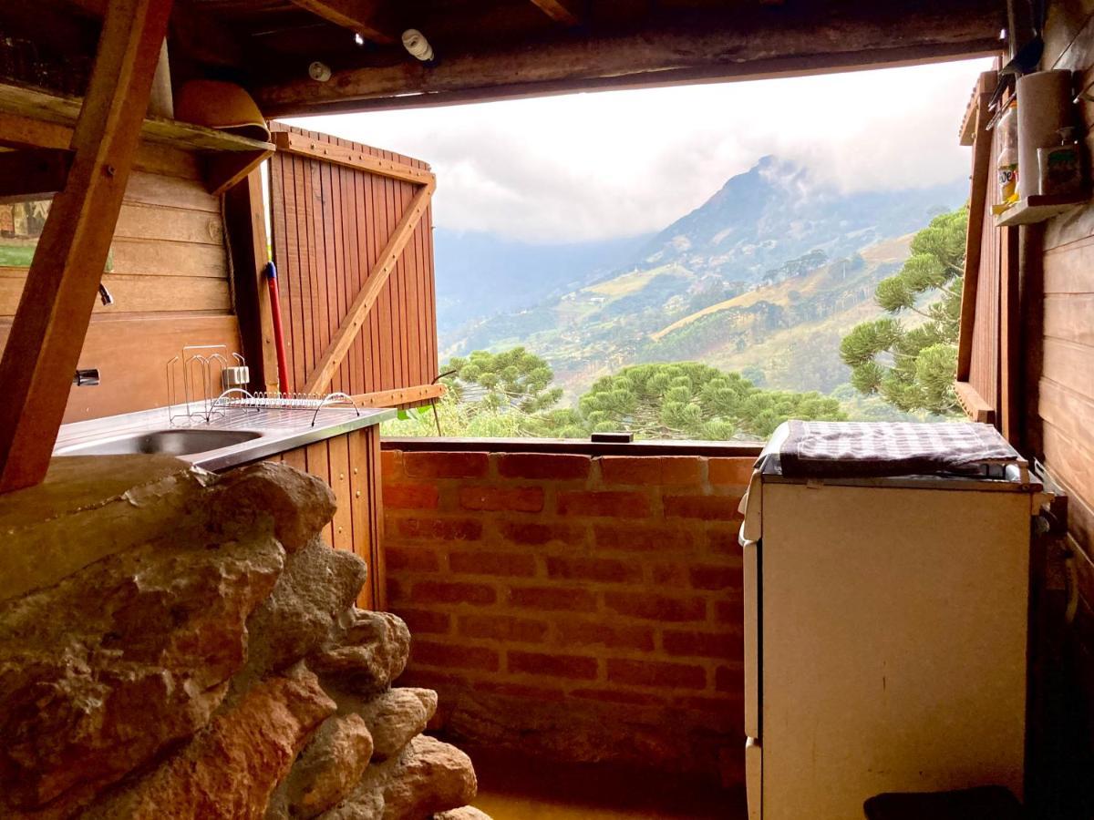 Villa Abrigo De Montanha - Berghuette São Bento do Sapucaí Esterno foto