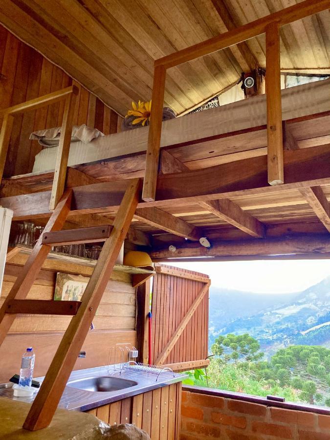 Villa Abrigo De Montanha - Berghuette São Bento do Sapucaí Esterno foto